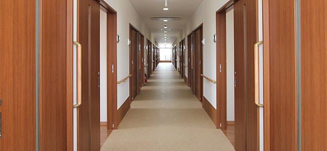 おひさまの家北神岡場 廊下