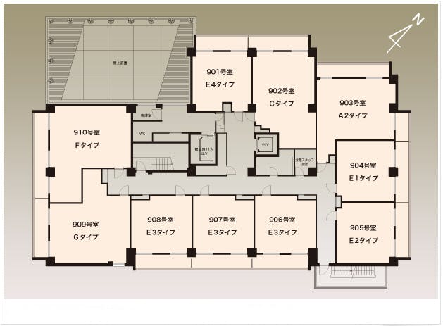 ゆうゆうassist ナーシングホーム横浜・長者町 間取図