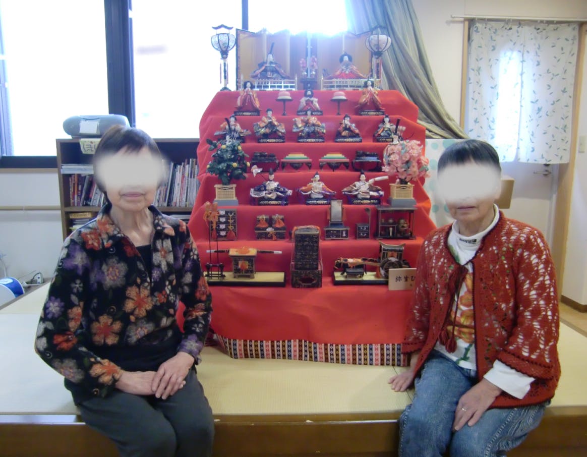ニチイケアセンター赤羽 ひな祭り