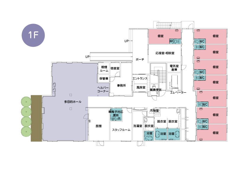 音の泉シャルール 間取図