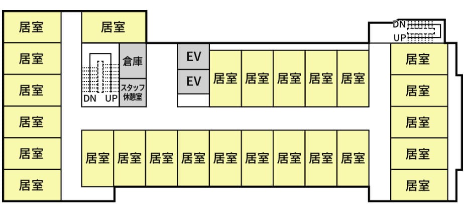 リンク生野West 間取図