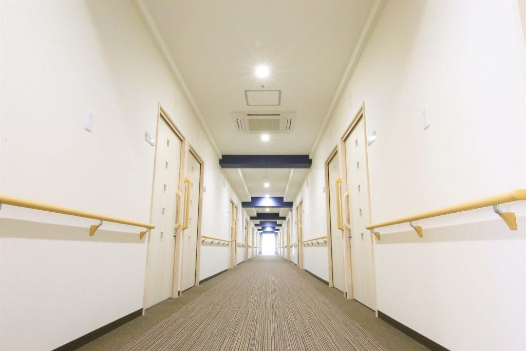 シニアフォレスト横浜港北 廊下