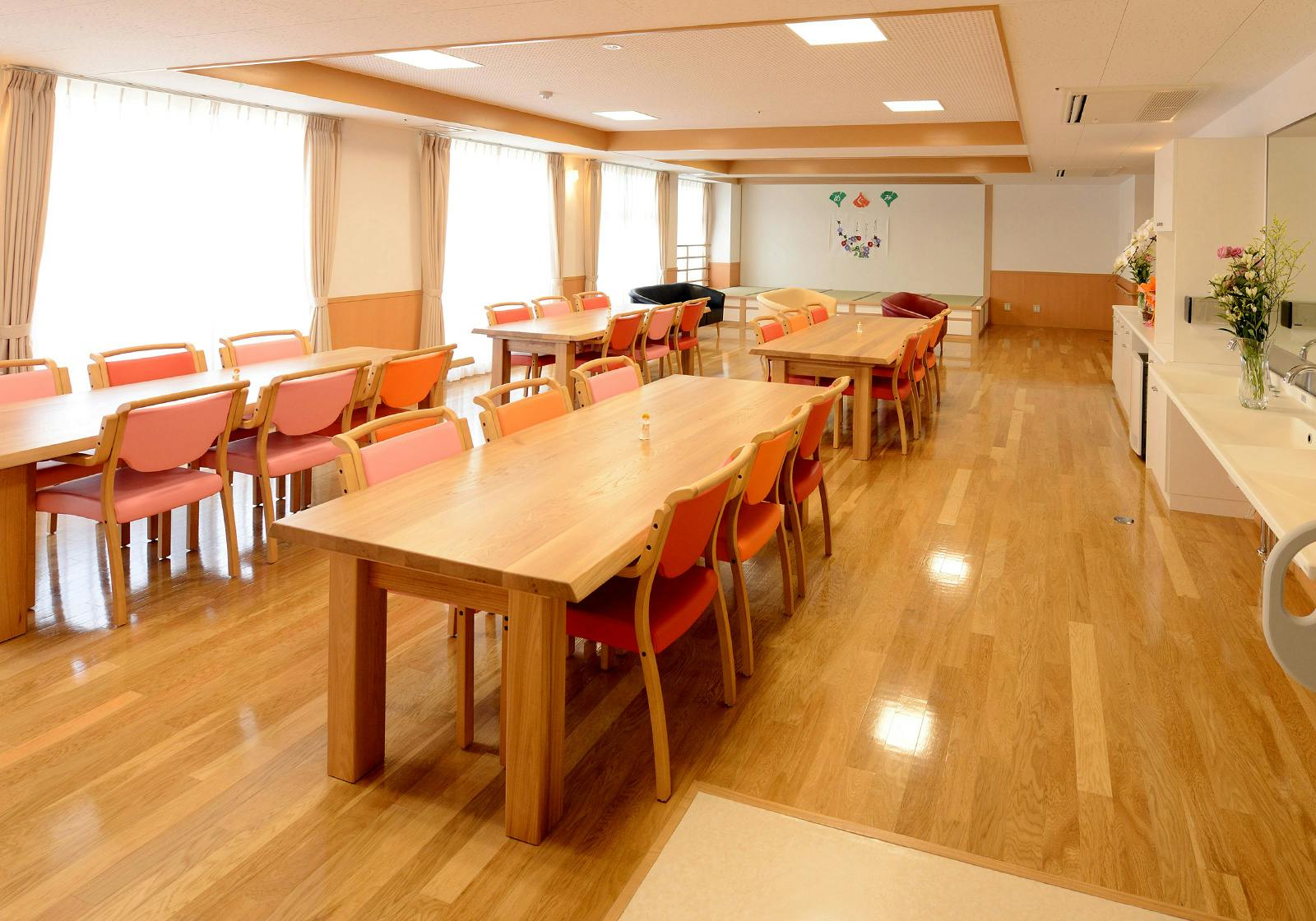 めぐみ園広サービス付き高齢者向け住宅 食堂