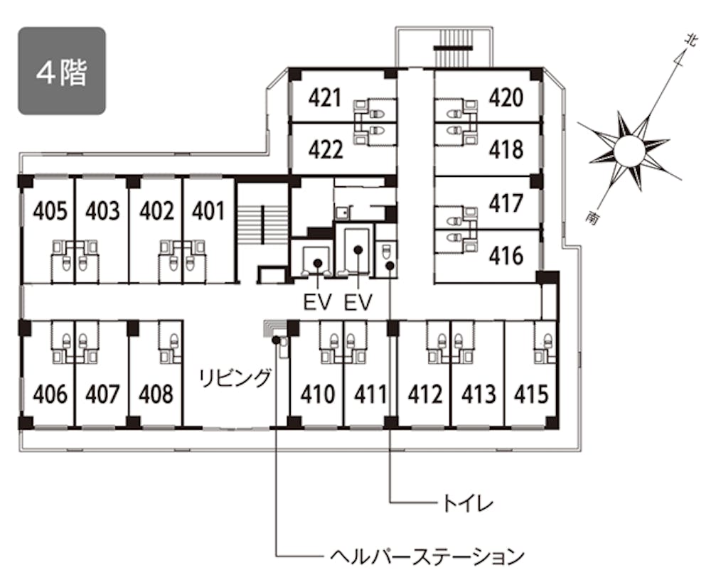 イリーゼ戸田 間取図