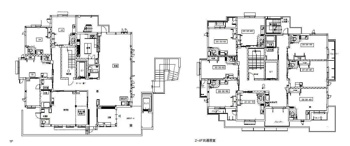 紫翠苑 間取図