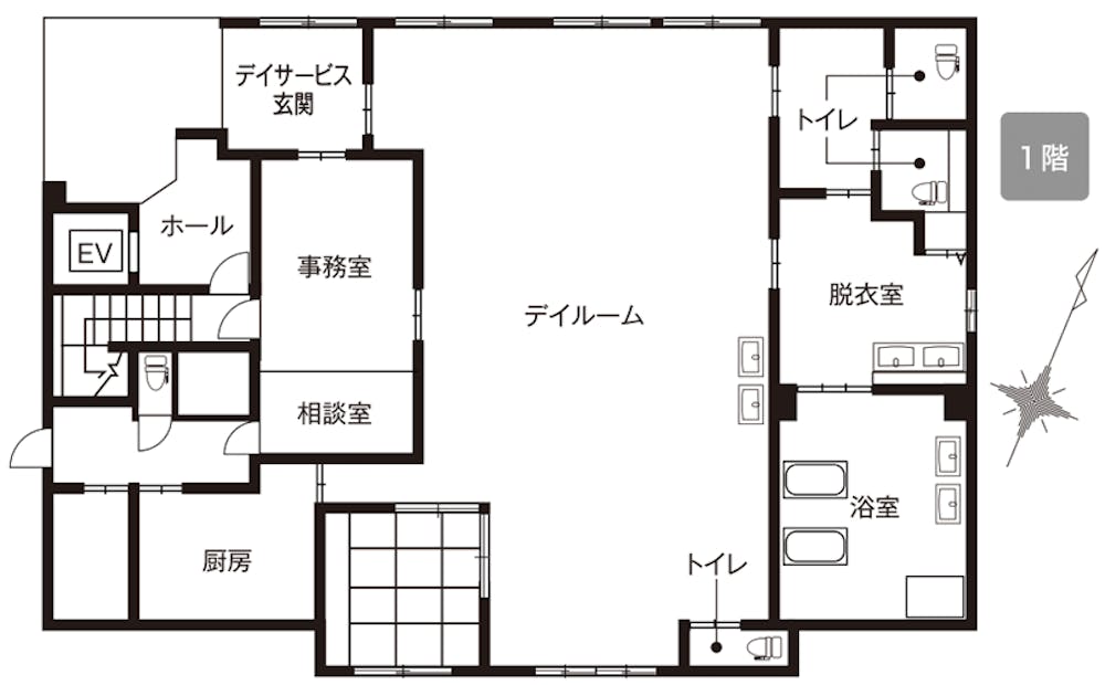イリーゼ千葉新宿 間取図