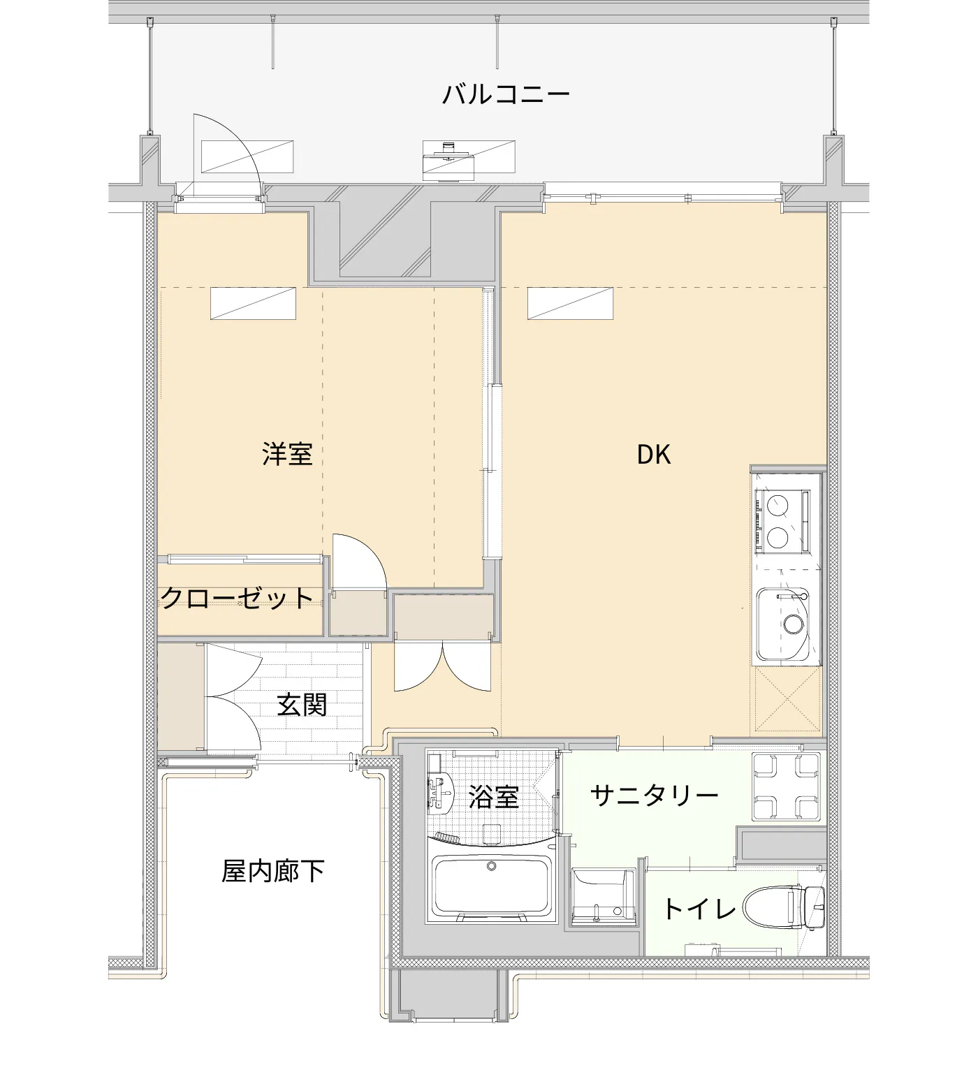 クイーンヒル目白台 間取図