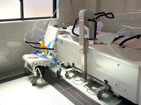 エタニティ深井 機械浴（イメージ図）