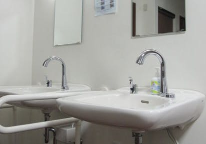 住宅型有料老人ホーム 陽だまりのわ 共用洗面所