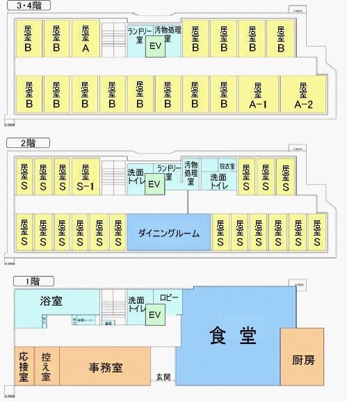 スマイルコート茨木豊川 間取図
