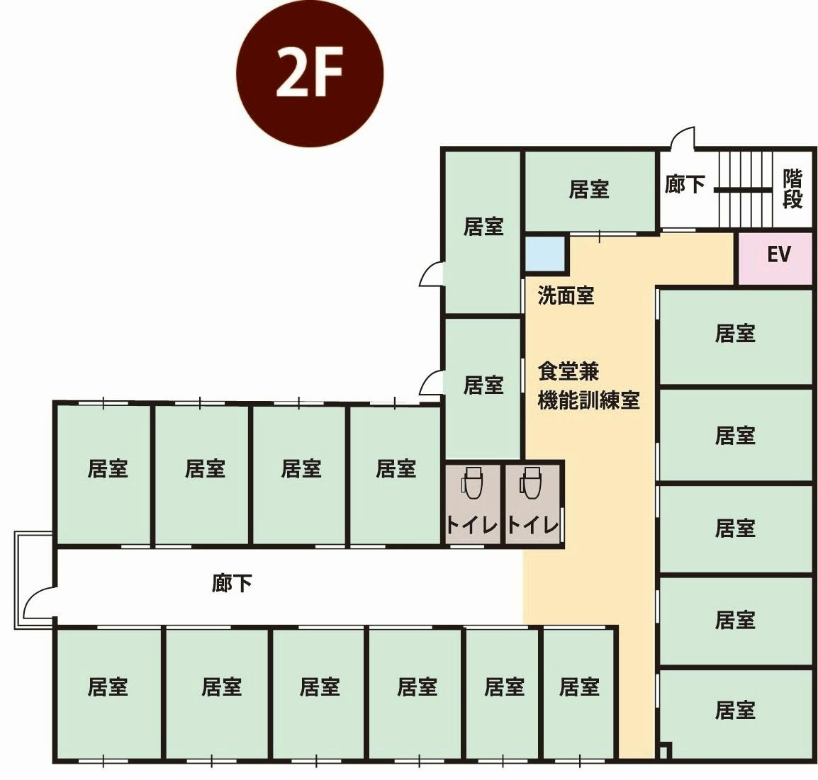 ケアガーデン高針 間取図