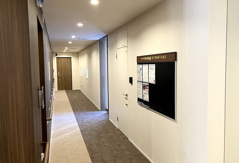 ヘーベルVillage大田六郷 廊下