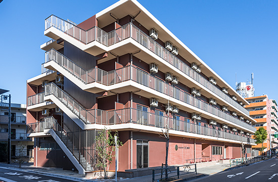 レジデンス足立島根 外観