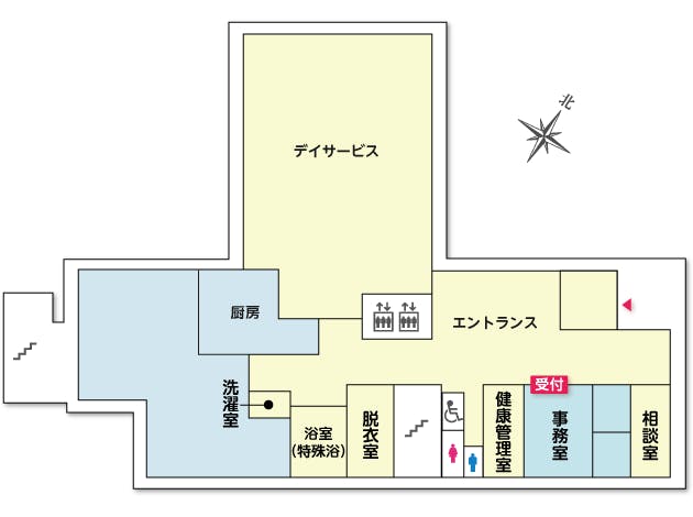 ツクイ・サンシャイン松山 間取図