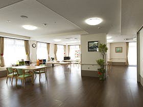医療サービス付高齢者住宅メディカ倉敷北 デイサービス 食堂・機能回復訓練室