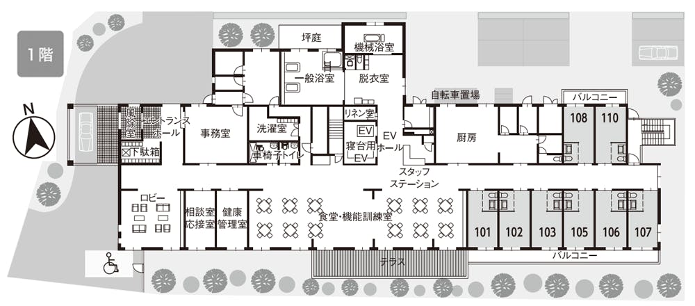 イリーゼ流山はついし 間取図