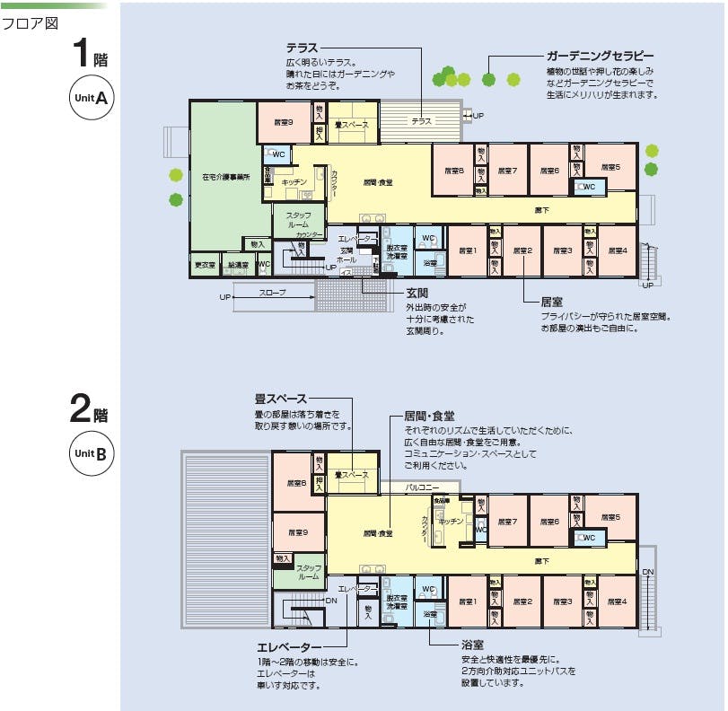 ニチイケアセンター鶴見今津 間取図