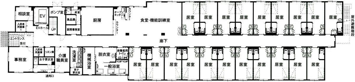 ハーモニーライフ春日部 間取図