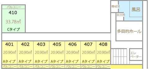 ふるさと舞松原 間取図