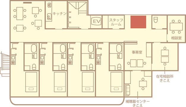 シャロームきこえ王子台 間取図