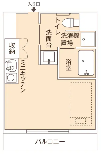 ココファン名古屋徳重 間取図