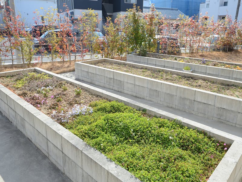 グループホームたのしい家鶴里 庭園