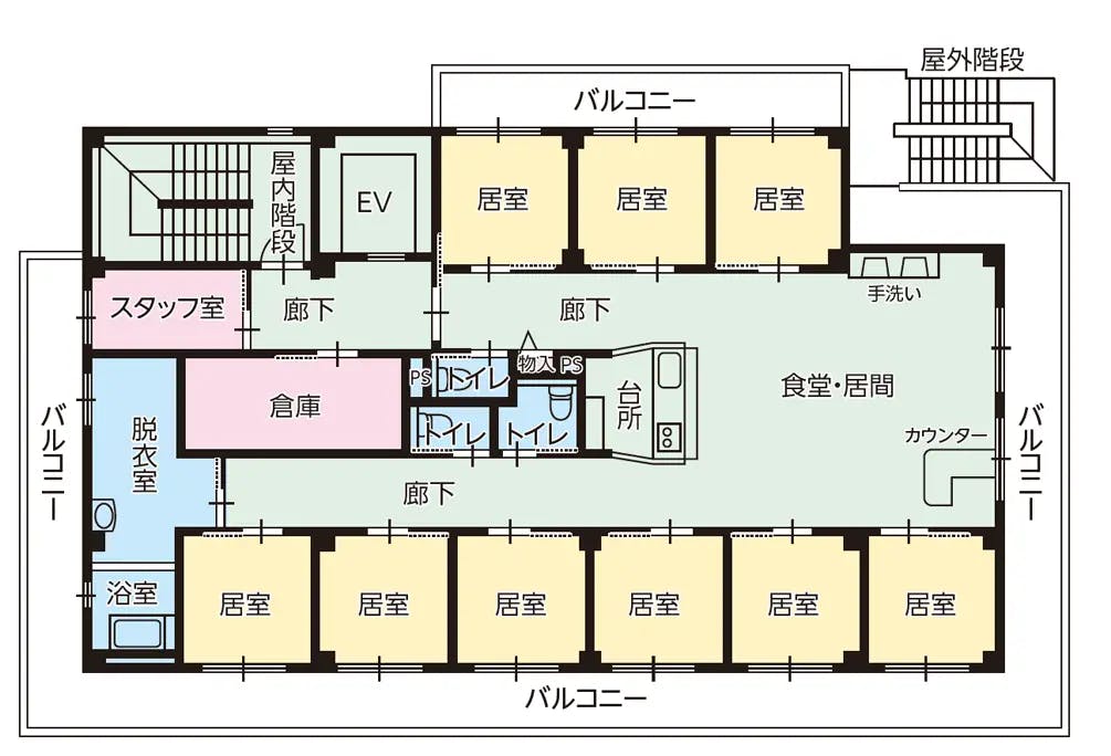 エクセレント夙川東 間取図