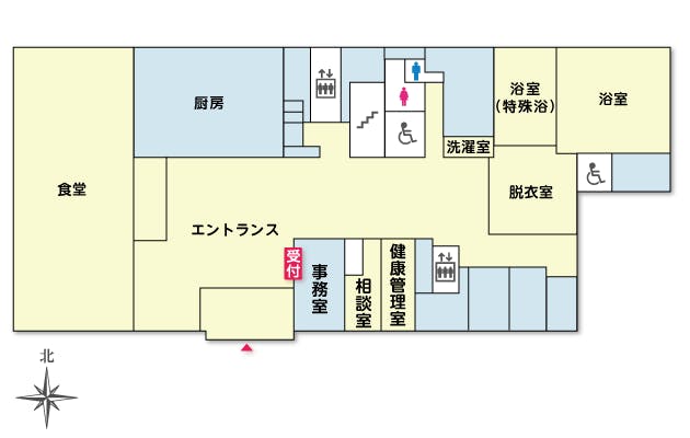 ツクイ・サンシャイン大東 間取図