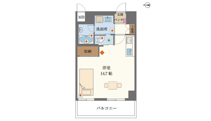 グランドマスト北鎌倉 間取図