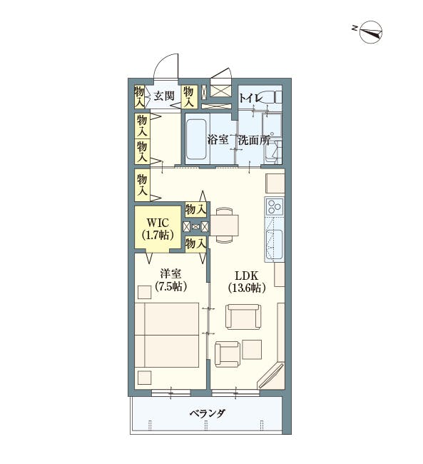 ヘーベルVillage練馬春日町 間取図