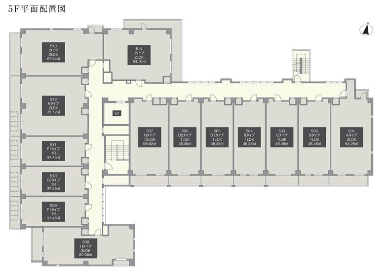グランドマスト奈良学園前 間取図