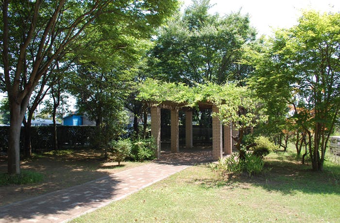 ケアレジデンス水戸新館 中庭