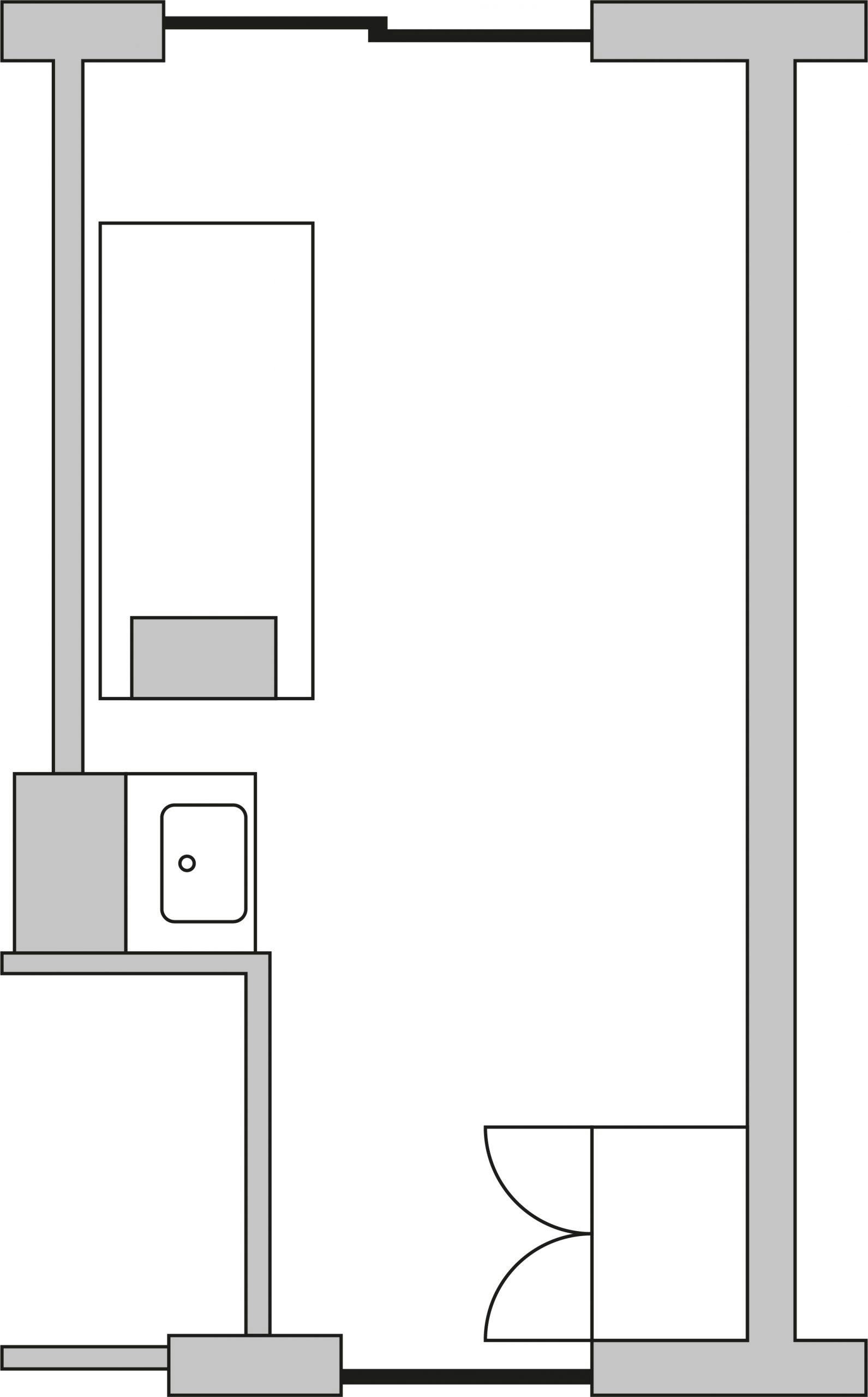 有料老人ホーム憩 間取図