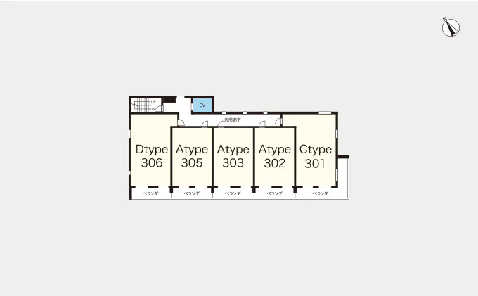 ヘーベルVillage藤沢本町 間取図