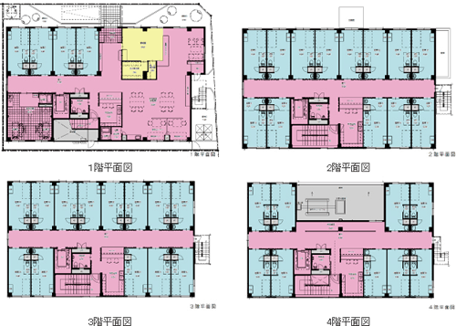 シルバーマンション南荒子 間取図