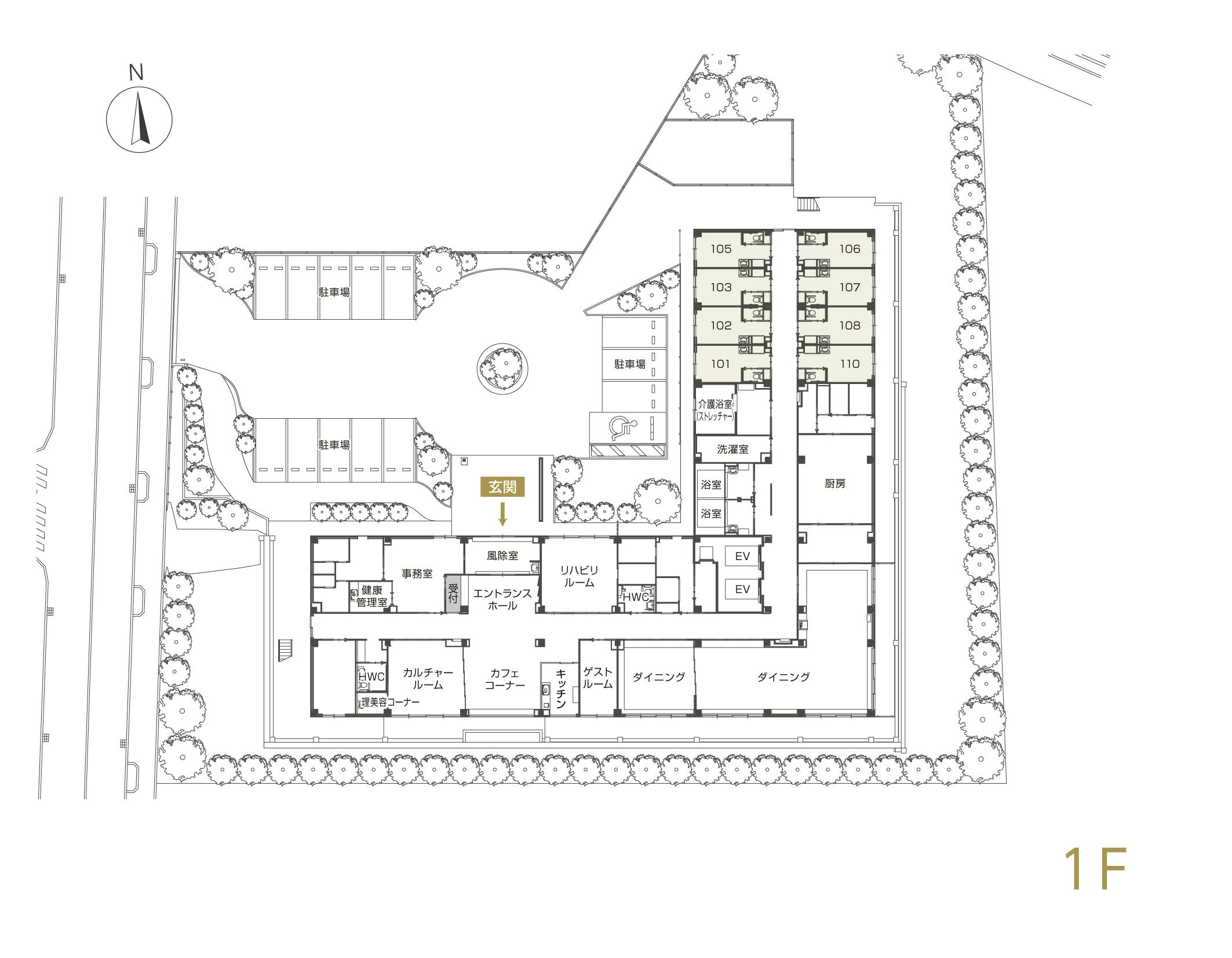 チャームスイート能見台 間取図