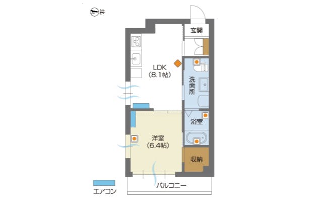 グランドマスト三鷹上連雀 間取図