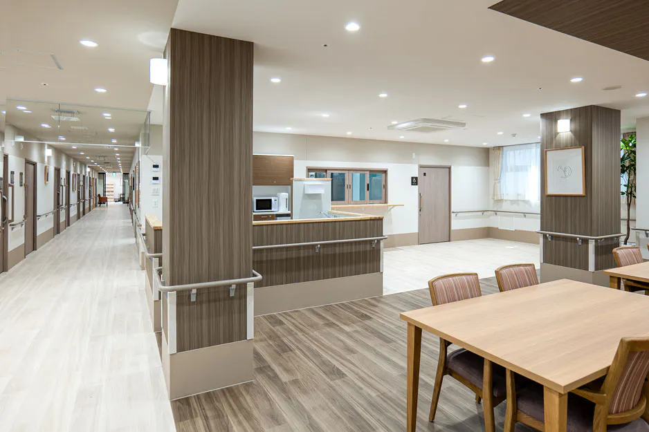 リアンレーヴ市ケ尾壱番館 廊下