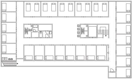 うつくしの家小豆餅 間取図