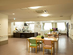 医療サービス付高齢者住宅メディカ倉敷北 共用リビング