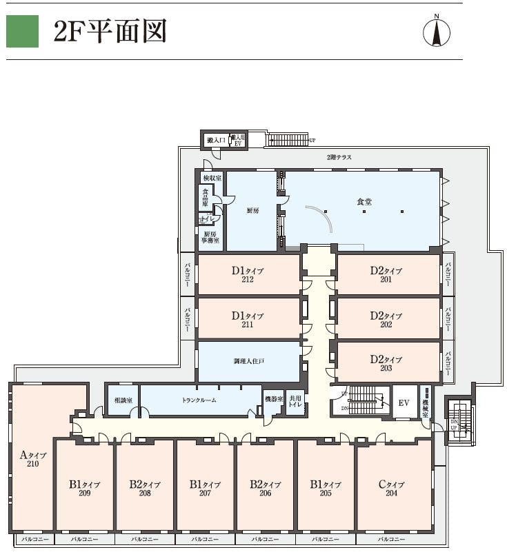 グランドマストひばりが丘南 間取図