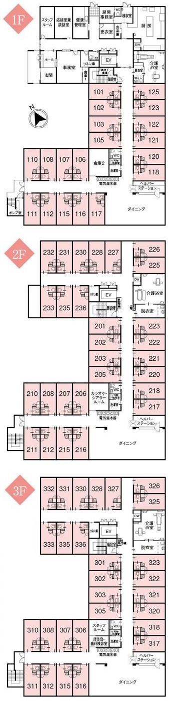 ヒューマンサポート東松山 間取図