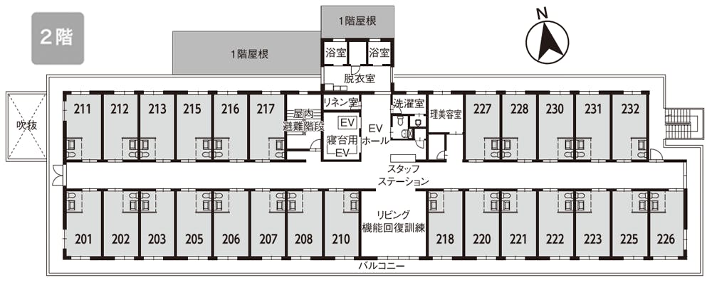 イリーゼ流山はついし 間取図