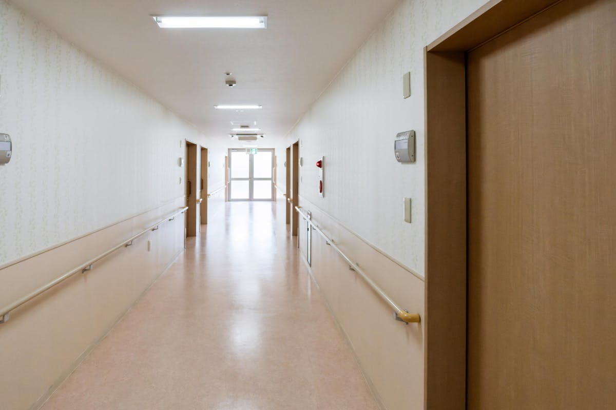 ケア・キューブくさか 廊下