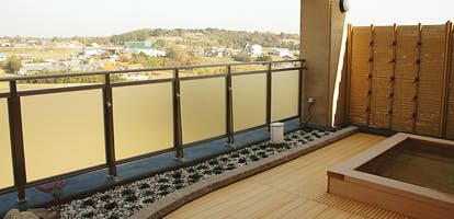 介護付有料老人ホーム昭和ろまん 露天風呂