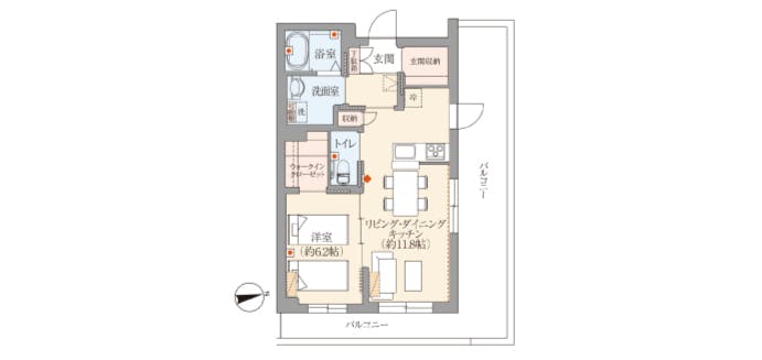 グランドマスト練馬桜台 間取図