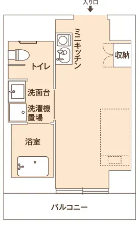 ココファン仙台東口 間取図