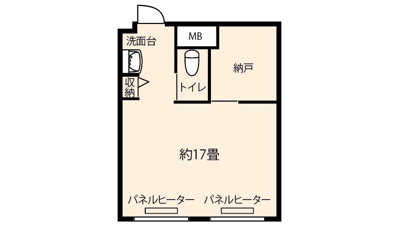 ドーミー琴似Levi 間取図