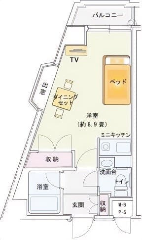 サン・ラポール目白 間取図