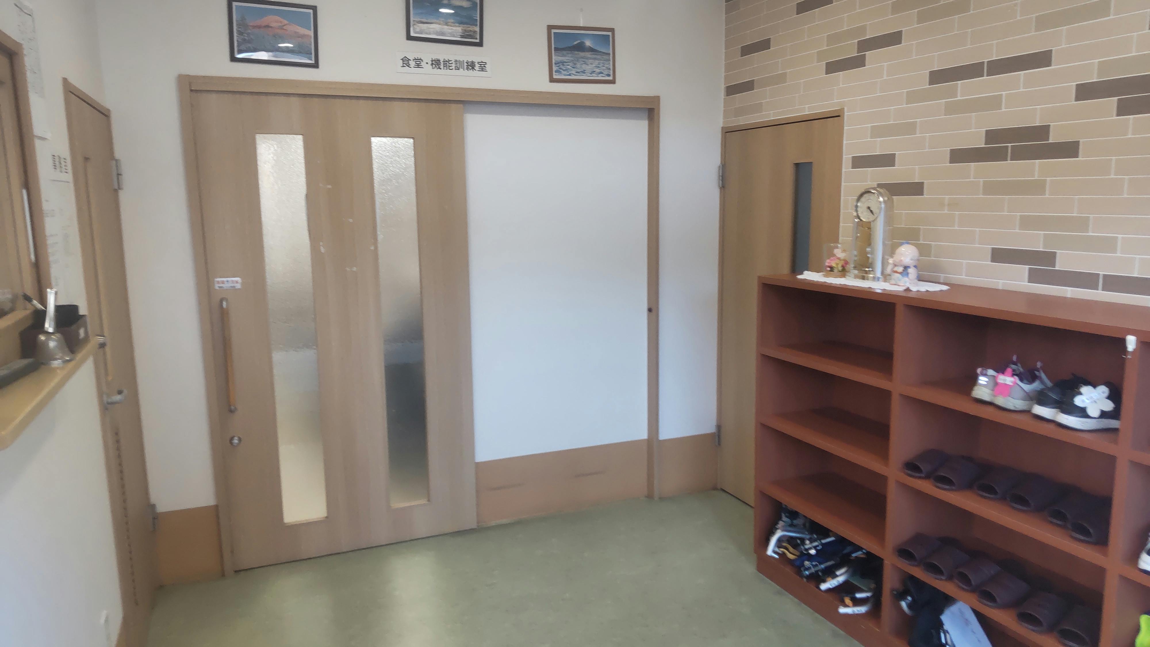 ふるさとホーム清水町 玄関